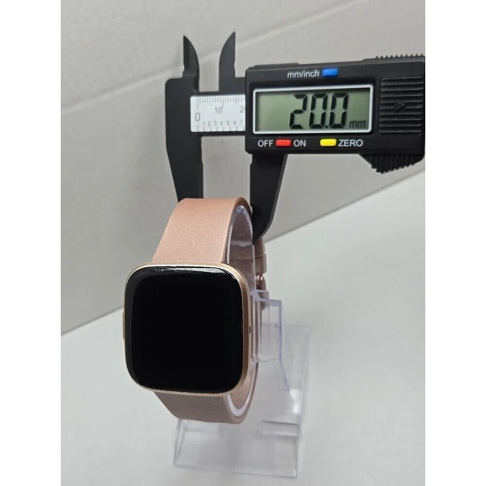 Fitbit Versa 2 Smartwatch Pink 40mm Alexa WR50M Always On Display No Charger